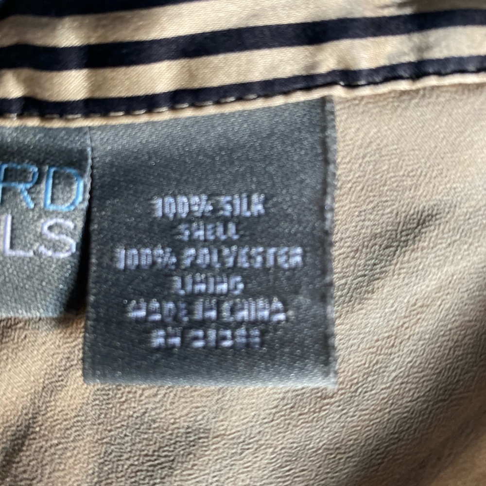 CLIFFORD & WILLS VINTAGE 100% SILK SKIRT 10 NWOT - Picture 9 of 12